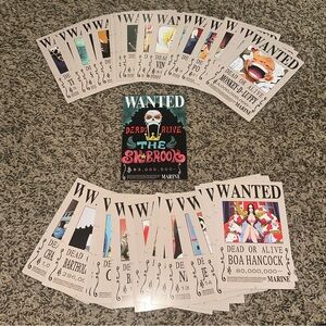 Wanted Anime Poster Collection